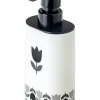 Vigar Badaccessoires<Seifenspender "Tulip" in Schwarz/ Weiß - 340 ml