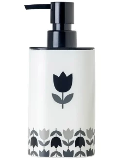 Vigar Badaccessoires<Seifenspender "Tulip" in Schwarz/ Weiß - 340 ml
