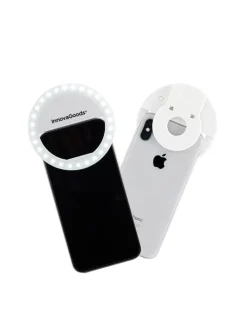 InnovaGoods Technikzubehör<Selfie-Ring-Leuchte - (B)8,2 x (H)8,2 x (T)2 cm