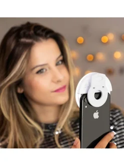 InnovaGoods Technikzubehör<Selfie-Ring-Leuchte - (B)8,2 x (H)8,2 x (T)2 cm