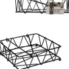 every ware Tisch- & Küchentextilien<Serviettenhalter in Schwarz - (B)18,5 x (H)5,5 x (T)18,5 cm