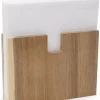 ppd Tisch- & Küchentextilien<Serviettenhalter "Pure" in Hellbraun - (B)12,8 x (H)8 x (T)4 cm
