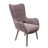 Playboy Sitzmöbel<Sessel "BRIDGET" in Rose Quartz - (B)68 x (H)99 x (T)77 cm