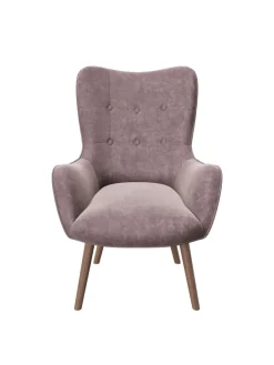 Playboy Sitzmöbel<Sessel "BRIDGET" in Rose Quartz - (B)68 x (H)99 x (T)77 cm