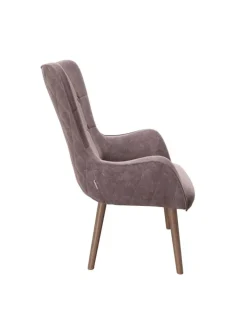 Playboy Sitzmöbel<Sessel "BRIDGET" in Rose Quartz - (B)68 x (H)99 x (T)77 cm