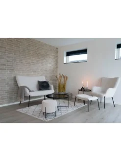 ebuy24 Lammfelle & Co<Sessel Glasgow Weiß 70 x 79 cm
