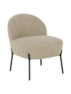 ebuy24 Lammfelle & Co<Sessel Merida Grau 57 x 66 cm