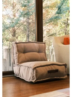 Evila Sitzmöbel<Sessel "Omi" in Grau - (B)60 x (H)62 x (T)60 cm