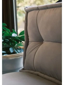 Evila Sitzmöbel<Sessel "Omi" in Grau - (B)60 x (H)62 x (T)60 cm