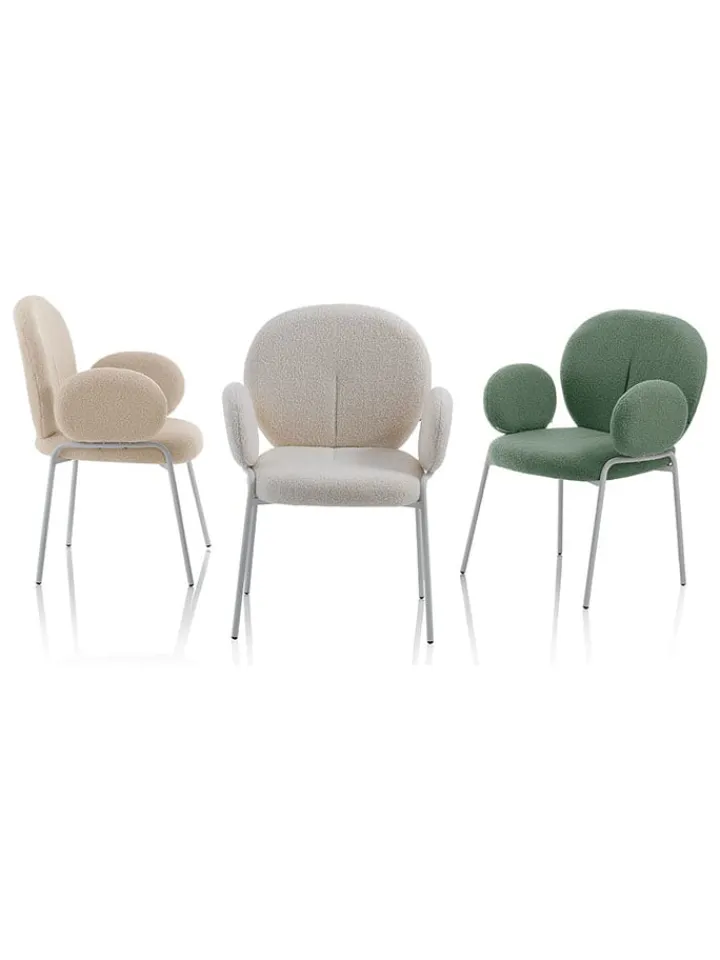 TFT Home Sitzmöbel<Sessel "Pei" in Beige - (B)66 x (H)92 x (T)55 cm