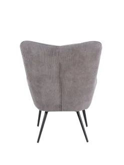 byLiving Sitzmöbel<Sessel UTA in Grau