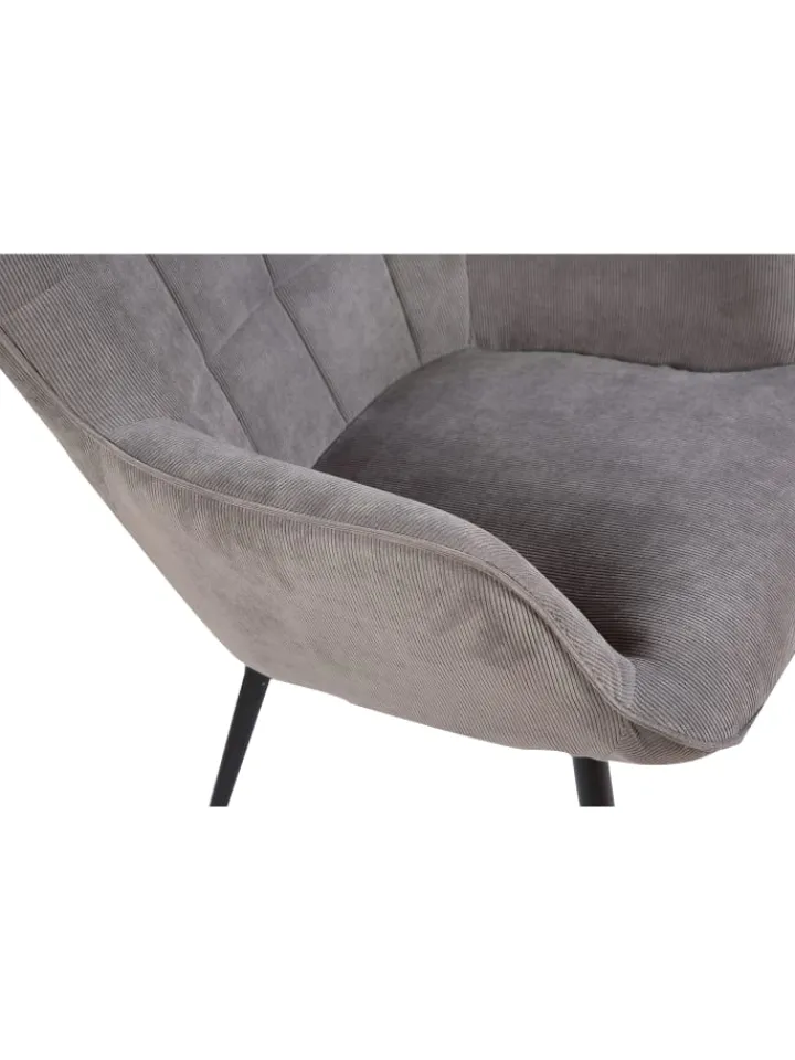 byLiving Sitzmöbel<Sessel UTA in Grau