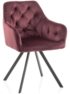 TFT Home Sitzmöbel<Sessel "Wrap" in Rot - (B)58 x (H)84 x (T)57 cm