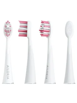 Ailoria Zahn & Mundpflege<SHINE BRIGHT Extra Clean Ersatzbürstenköpfe 12er Set in rosa