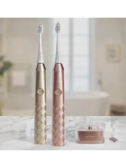 Ailoria Zahn & Mundpflege<SHINE BRIGHT USB-Schallzahnbürste Limited Edition in roségold