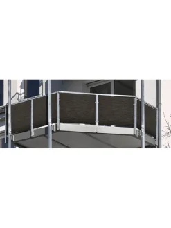 Gartenfreude Gartenmöbel<Sichtschutz in Braun - (L)300 x (B)75 cm