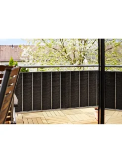 Gartenfreude Gartenmöbel<Sichtschutz in Braun - (L)300 x (B)75 cm