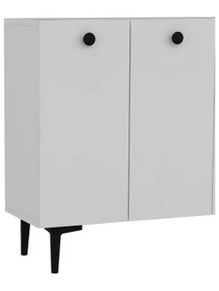 Evila Regale & Schränke<Sideboard in Weiß - (B)120 cm - (H)80 cm - (T)29,6 cm