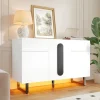 ABRIHOME Regale & Schränke<Sideboard mit großem Stauraum, Schubladen & Türen