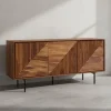 KADIMA DESIGN Regale & Schränke<Sideboard 148x72x40 cm Massivholz / Metall Anrichte, Kommode