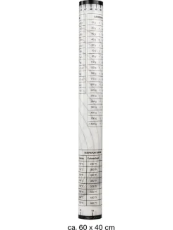 Stoneline Koch- & Backutensilien<Silikon-Backmatte in Grau - (L)40 x (B)60 cm