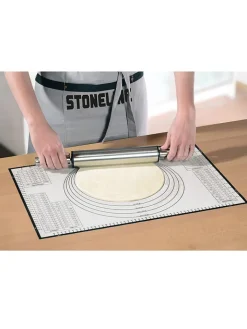 Stoneline Koch- & Backutensilien<Silikon-Backmatte in Grau - (L)40 x (B)60 cm