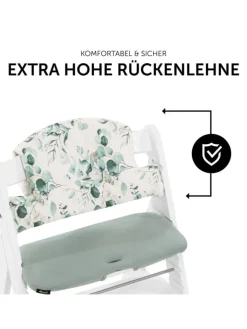 Hauck Babymöbel<Sitzkissen / Hochstuhlauflage für Alpha Hochstuhl in gruen,bunt