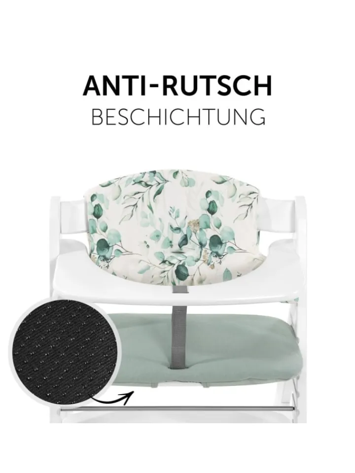 Hauck Babymöbel<Sitzkissen / Hochstuhlauflage für Alpha Hochstuhl in gruen,bunt