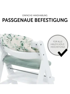 Hauck Babymöbel<Sitzkissen / Hochstuhlauflage für Alpha Hochstuhl in gruen,bunt