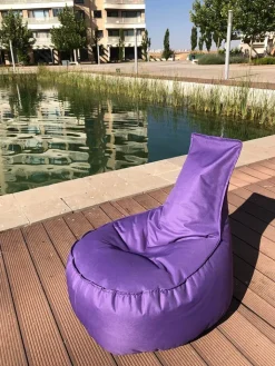 FLORIANE GARDEN Sitzmöbel<Sitzsack in Lila - (B)60 x (H)70 x (T)30 cm