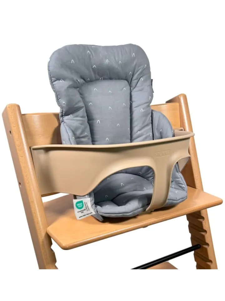 LaLoona Babymöbel<Sitzverkleinerer für Stokke Tripp Trapp Hochstuhl in grau