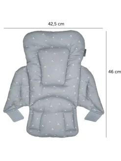 LaLoona Babymöbel<Sitzverkleinerer für Stokke Tripp Trapp Hochstuhl in grau