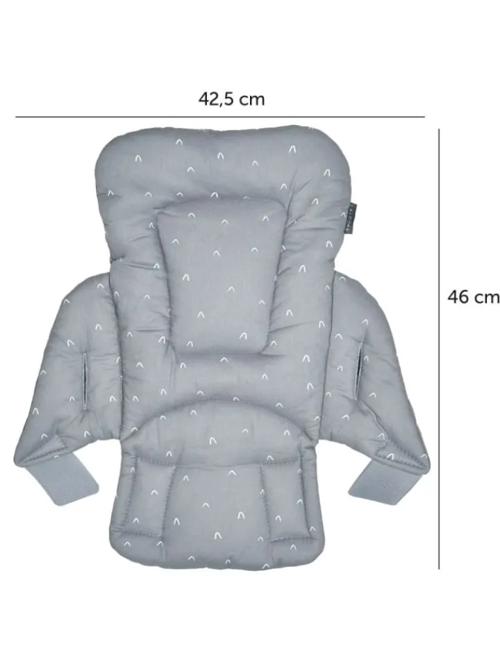 LaLoona Babymöbel<Sitzverkleinerer für Stokke Tripp Trapp Hochstuhl in grau