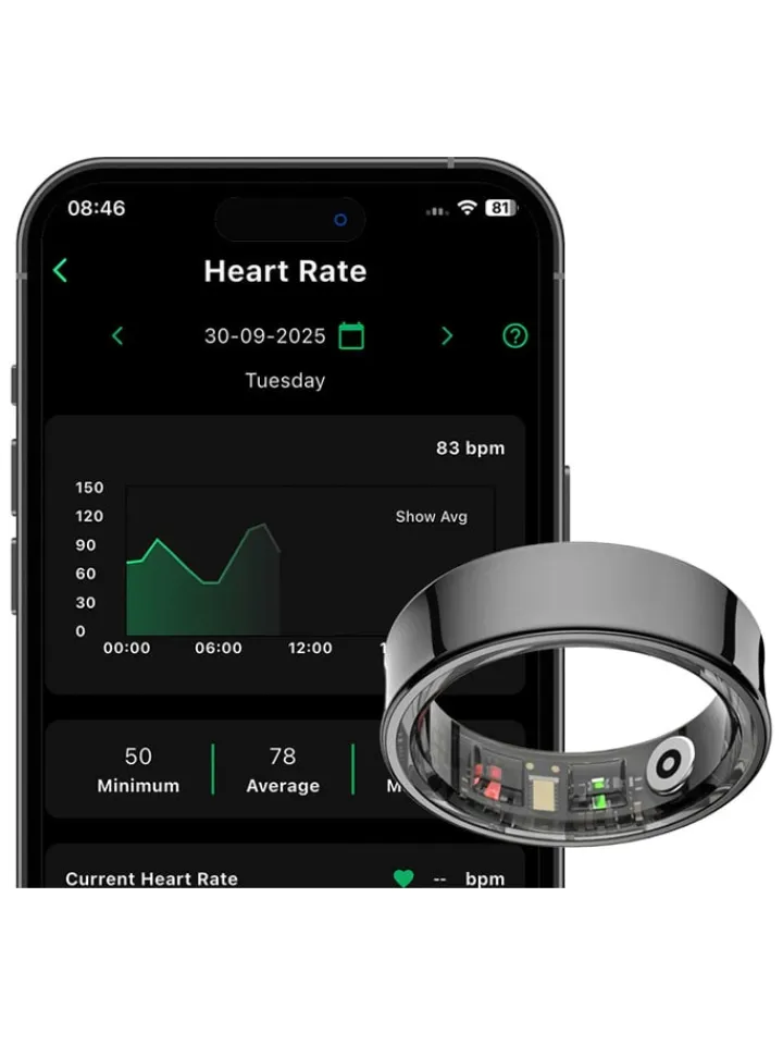Nolatr Technik|Pflege & Gesundheit<Smart-Ring "Elite LUX" in Schwarz
