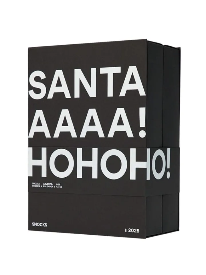 SNOCKS Adventskalender<Socken Adventskalender 2025 1 Stück in X-Mas