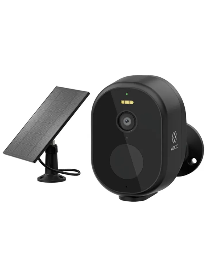 Woox Foto & Video<Solar-Outdoor-Kamera "R4253-W" in Weiß