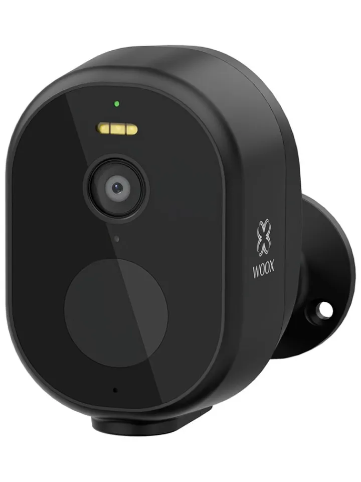Woox Foto & Video<Solar-Outdoor-Kamera "R4253-W" in Weiß