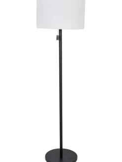 greemotion Stehleuchten<Solar-Stehleuchte in Weiß/ Schwarz - (H)150 cm