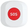Woox Technikzubehör<SOS-Schalter "R7052 Zigbee" in Weiß/ Rot