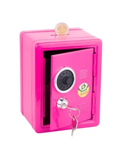 Jolly Wohndekoration<Spardose "Tresor" in Pink - (L)16,5 x (B)12,5 x (H)12 cm