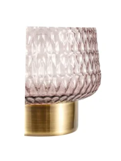 Pauleen Tischleuchten<Sparkling Glamour mobile Tischleuchte Timer Batterie Grau