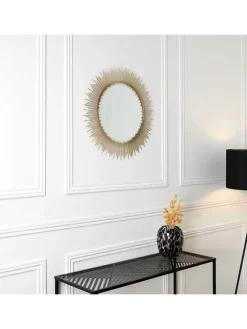 The Concept Factory Spiegel<Spiegel in Gold - Ø 59,5 cm