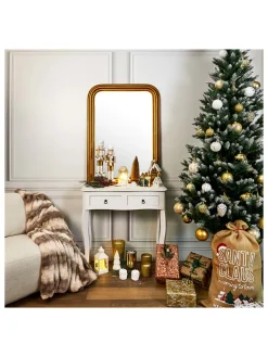 Rétro Chic Spiegel<Spiegel in Gold - (B)74 x (H)104 cm