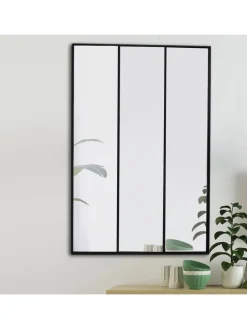 The Concept Factory Spiegel<Spiegel in Schwarz - (B)75 x (H)115 cm