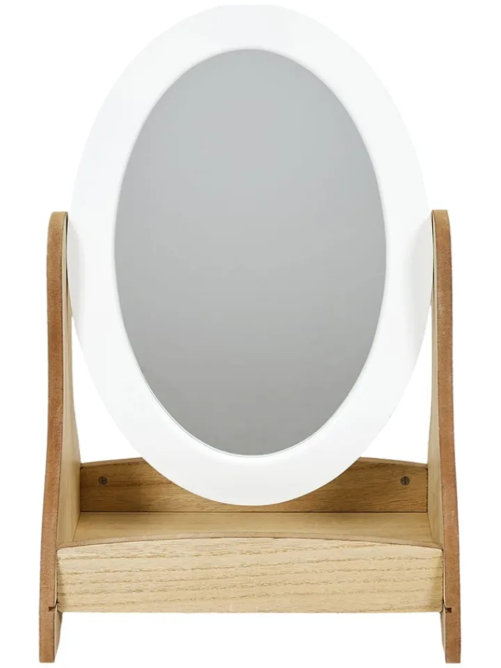 The Home Deco Kids Spiegel<Spiegel in Weiß - (B)32 x (H)49 x (T)24 cm