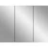 xonox.home Badmöbel|Badezimmermöbel<Spiegelschrank in grau/grau - (B) 80 x (H) 60 x (T) 15