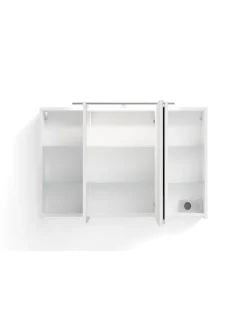 byLiving Badezimmermöbel<Spiegelschrank SPREE in weiß - B 100, H 60, T 20 cm