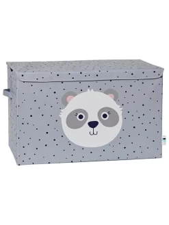 STORE IT Kisten & Körbe<Spielzeugtruhe "Panda" in Grau - (B)62 x (H)39 x (T)37,5 cm