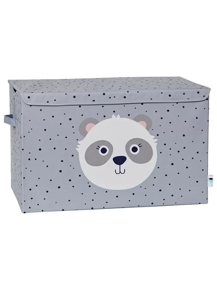STORE IT Kisten & Körbe<Spielzeugtruhe "Panda" in Grau - (B)62 x (H)39 x (T)37,5 cm