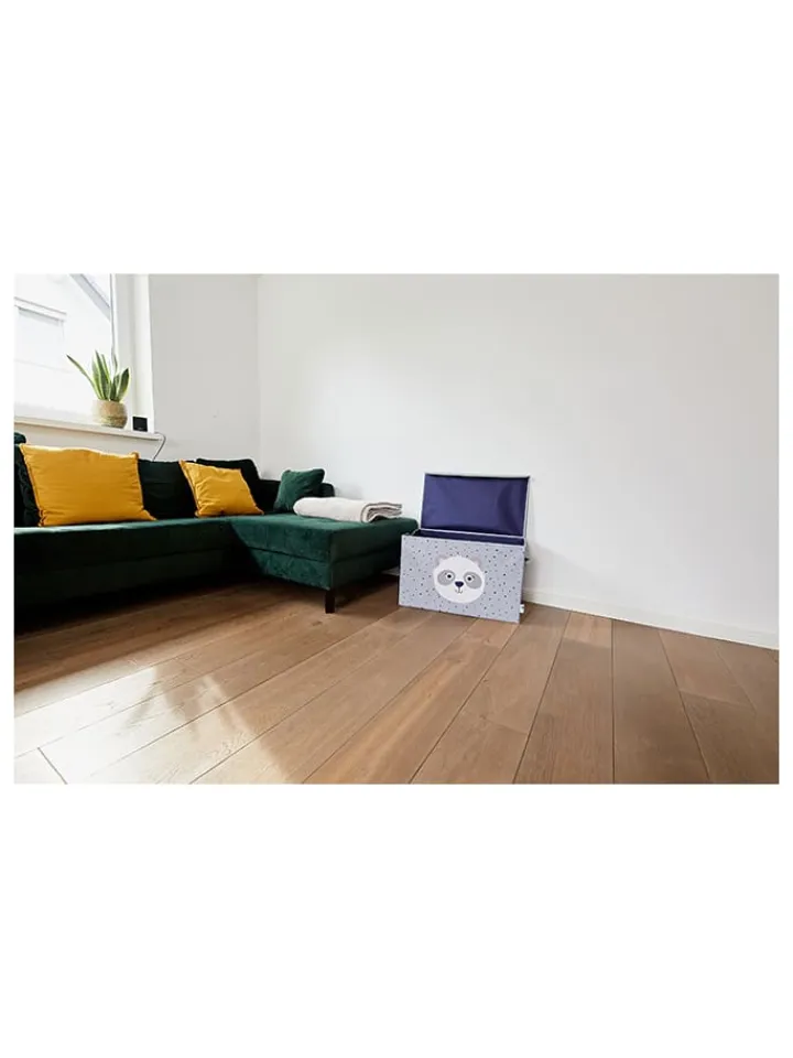 STORE IT Kisten & Körbe<Spielzeugtruhe "Panda" in Grau - (B)62 x (H)39 x (T)37,5 cm